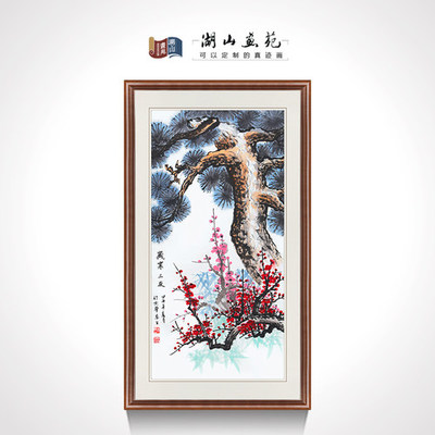 玄关中式和办公室装饰画推荐 经典国画与实惠好搭的品种推荐